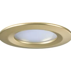 LED-alasvalo Paulmann 3-Step-Dim Nova Coin Basic IP44 Ø74mm 6W 470lm 2700K himmennettävä upotettava mattakulta 3kpl/pkt