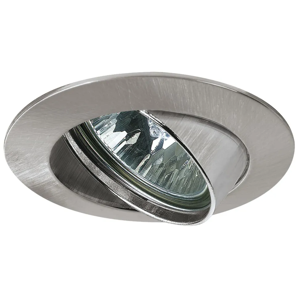 LED-alasvalo Premium Line 50W Ø 83 mm harjattu teräs