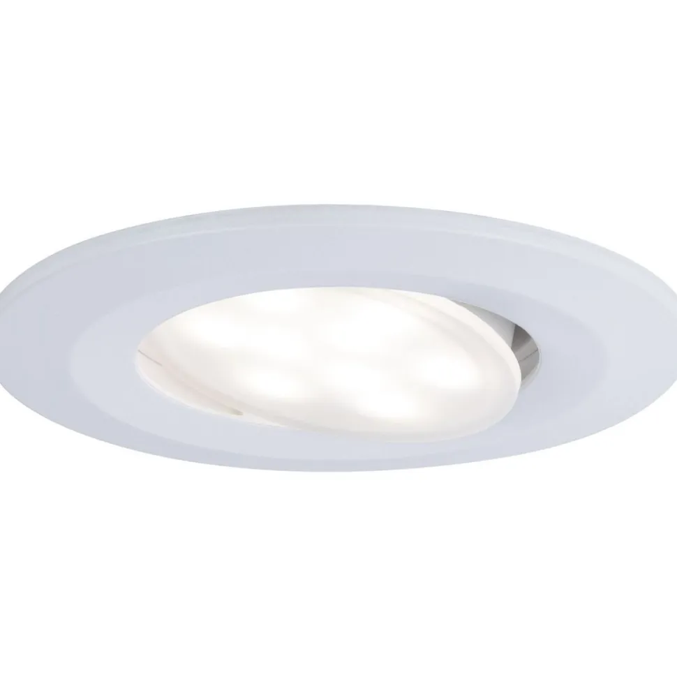 LED-Alasvalosetti Paulmann Calla 3-osainen suunnattava himmennettävä IP65 4000K valkoinen