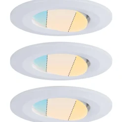 LED-Alasvalosetti Paulmann Calla 3-osainen suunnattava himmennettävä säädettävä valosävy valkoinen
