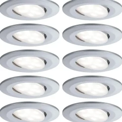 LED-Alasvalosetti Paulmann Calla 10-osainen suunnattava IP65 4000K valkoinen
