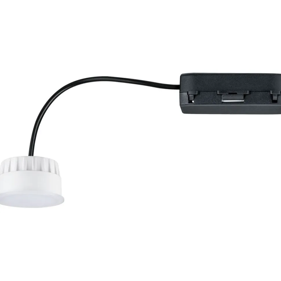 LED-Alasvalosetti Paulmann Coin 3-osainen himmennettävä 2700K valkoinen