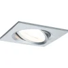 LED-Alasvalosetti Paulmann Nova 3-osainen 78x84mm suunnattava himmennettävä 2700K alumiini