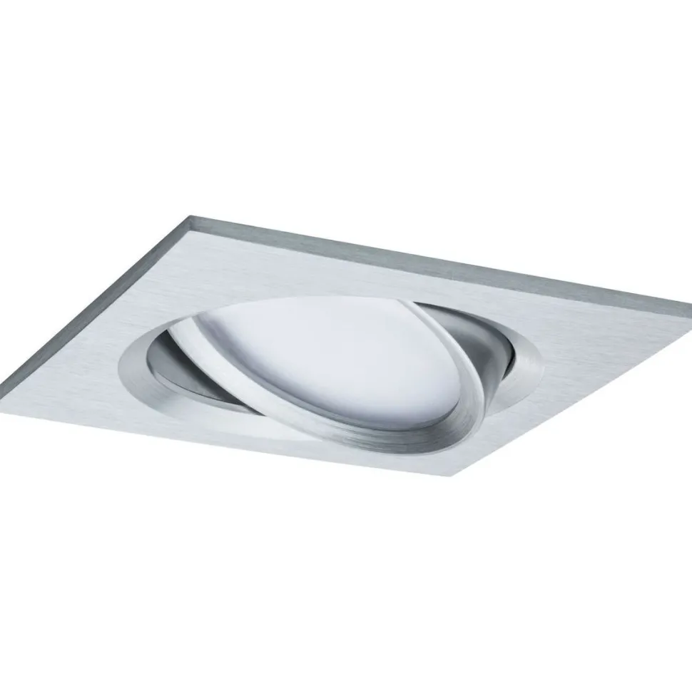 LED-Alasvalosetti Paulmann Nova Plus 3-osainen neliö suunnattava himmennettävä 2700K alumiini