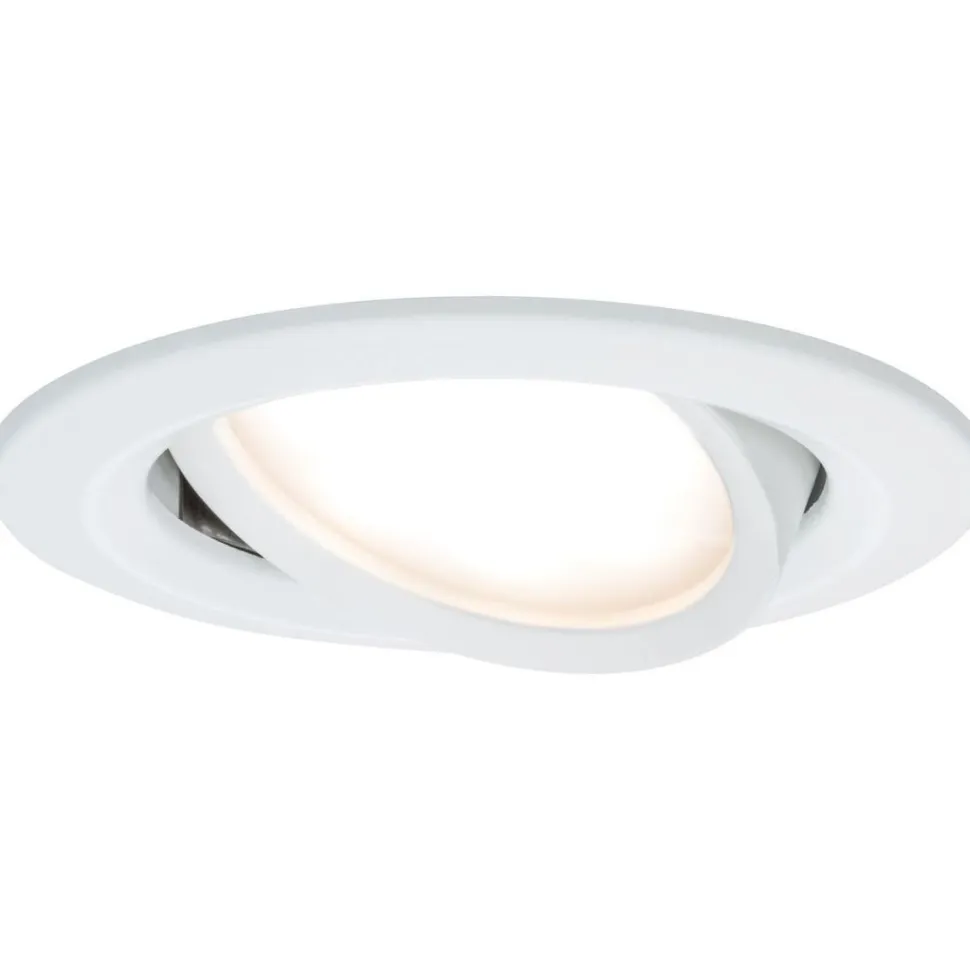 LED-Alasvalosetti Paulmann Nova Plus 3-osainen suunnattava himmennettävä 2700K mattavalkoinen