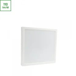 LED-alasvalo Spectrum Algine 24W 4000K 120° Ik06 pinta-asennettava 288x288x38mm valkoinen