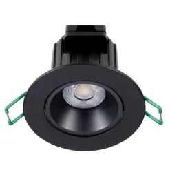 LED-Alasvalo Sylvania Start Eco Spot Aluminium 9W 4000K himmennettävä musta/valkoinen