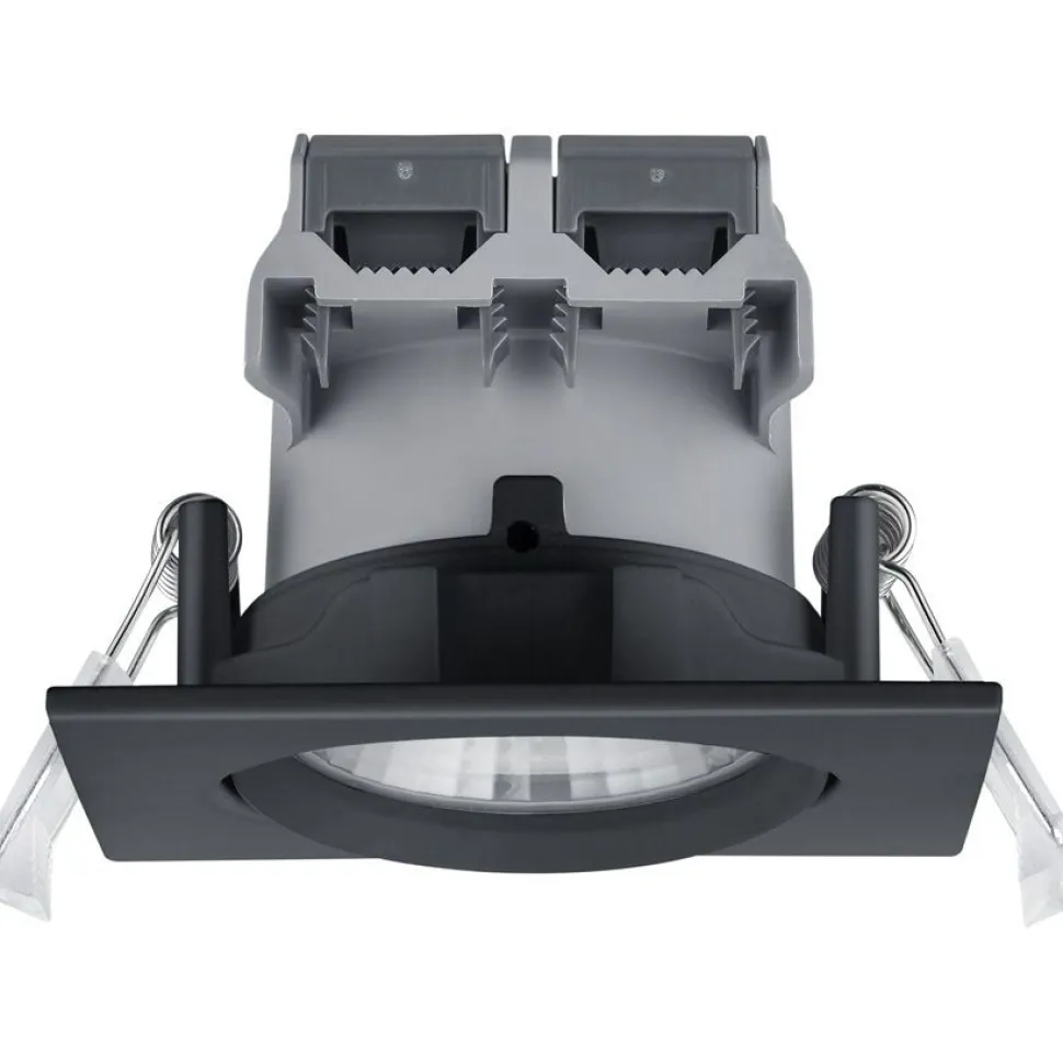 LED-alasvalo Trio Pamir 85x54x85 mm IP23 mattamusta