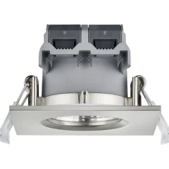 LED-alasvalo Trio Zagros 85x54x85 mm IP65 harjattu teräs