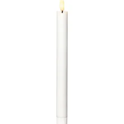 LED-antiikkikynttilä Star Trading Flamme, 25cm, 2kpl, valkoinen
