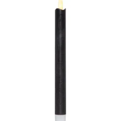 LED-antiikkikynttilä Star Trading Flamme, 25cm, 2kpl, valkoinen