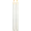 LED-antiikkikynttilä Star Trading M-Twinkle, 24cm, 2kpl, valkoinen