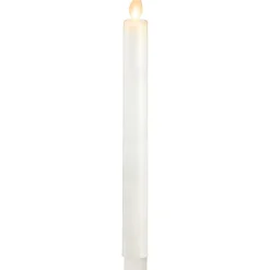 LED-antiikkikynttilä Star Trading M-Twinkle, 24cm, 2kpl, valkoinen