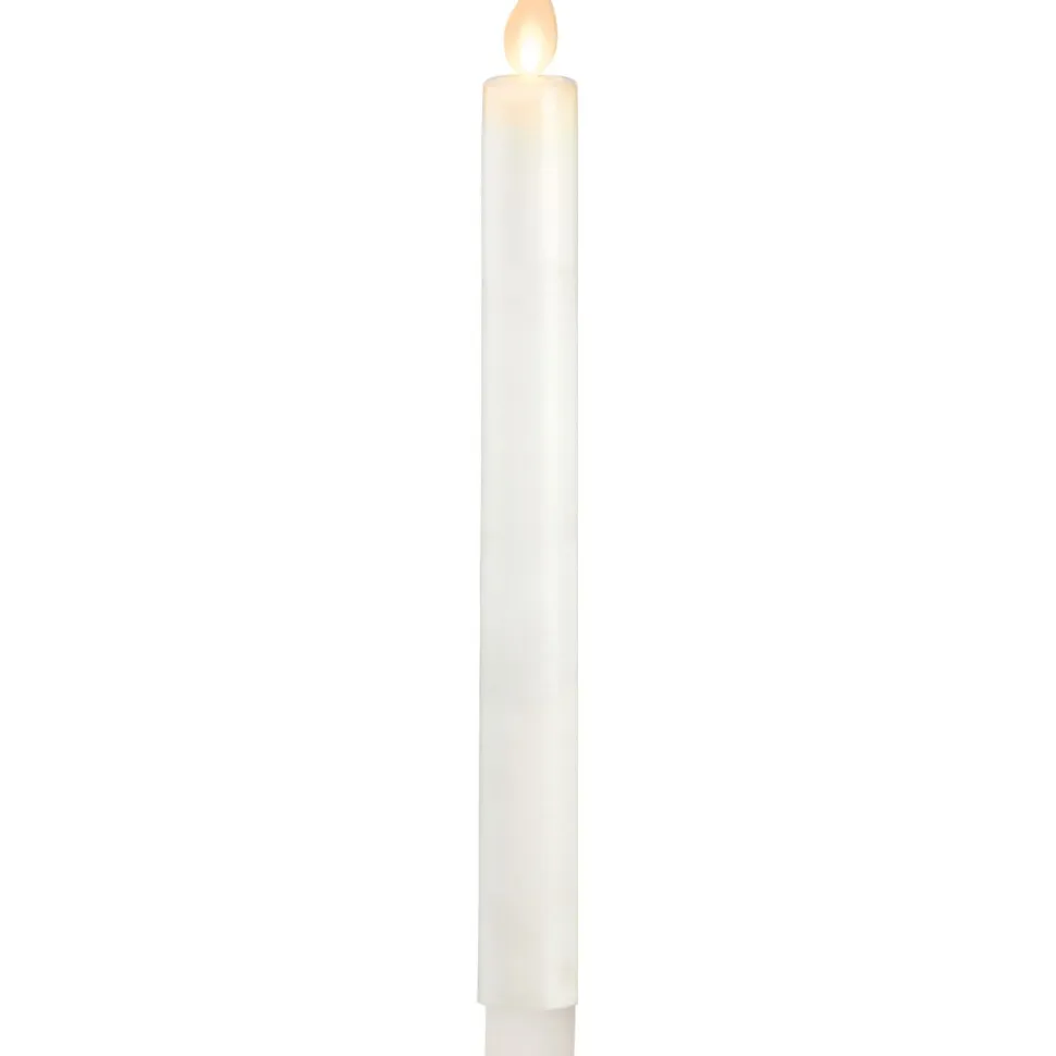 LED-antiikkikynttilä Star Trading M-Twinkle, 24cm, 2kpl, valkoinen