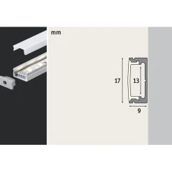 LED-Asennuslista Paulmann Function Base 2m alumiini