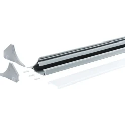 LED-Asennuslista Paulmann Function Corner 2m harmaa