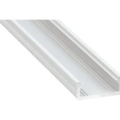 LED-asennusprofiili Lumines D, 16x6.3x2020mm, anodisoitu alumiini