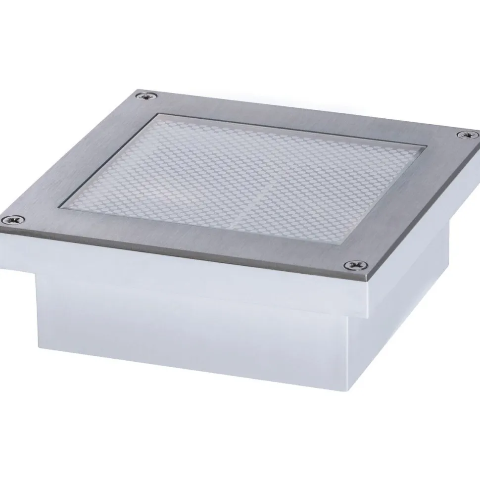 LED-Aurinkokennomaavalaisin Paulmann Solar Aron upotettava liiketunnistin