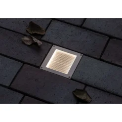 LED-Aurinkokennomaavalaisin Paulmann Solar Aron upotettava liiketunnistin