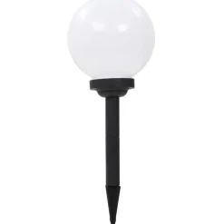 Led-aurinkokennovalaisin 3kpl väriä vaihtava pyöreä 20cm rgb