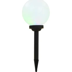 Led-aurinkokennovalaisin 3kpl väriä vaihtava pyöreä 20cm rgb