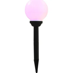 Led-aurinkokennovalaisin 4kpl väriä vaihtava pyöreä 15cm rgb