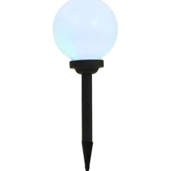Led-aurinkokennovalaisin 6kpl väriä vaihtava pyöreä 20cm rgb