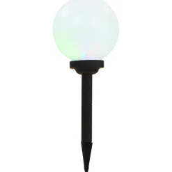 Led-aurinkokennovalaisin 6kpl väriä vaihtava pyöreä 20cm rgb