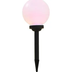 Led-aurinkokennovalaisin 6kpl väriä vaihtava pyöreä 20cm rgb