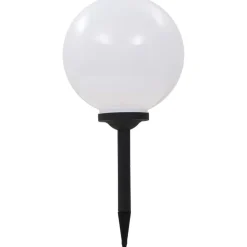 Led-aurinkokennovalaisin 4kpl väriä vaihtava pyöreä 30cm rgb