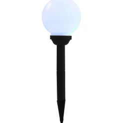 Led-aurinkokennovalaisin 8kpl väriä vaihtava pyöreä 15cm rgb