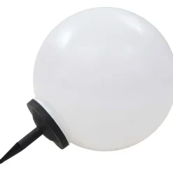 Led-aurinkokennovalaisin 2kpl väriä vaihtava pyöreä 50cm rgb