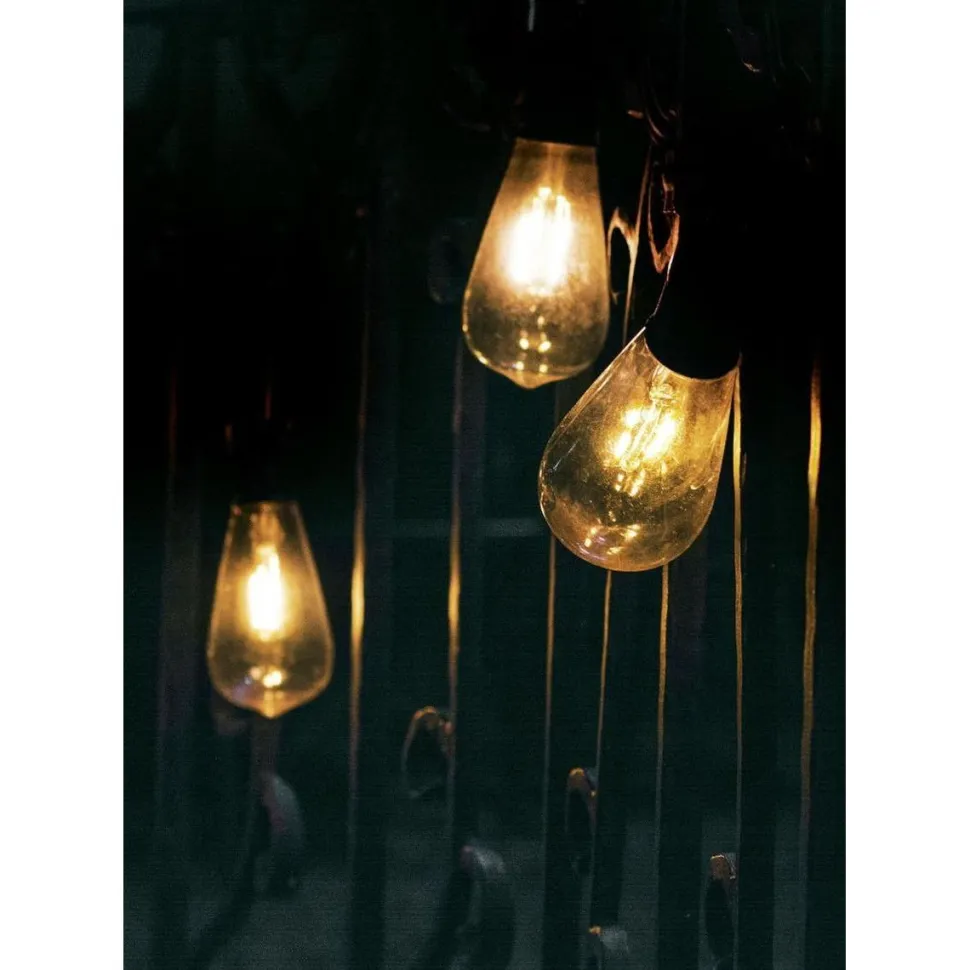 LED-aurinkokennovalaisin Trio Campus 3 kpl mattamusta hämärätunnistin