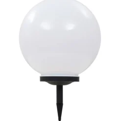 Led-aurinkokennovalaisin väriä vaihtava pyöreä 40 cm rgb