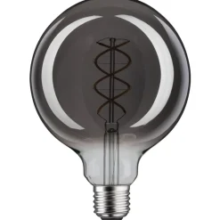 LED-filamenttilamppu Paulmann 1879 Edition Globe, G125, E27, 130lm, 4W, 1800K, himmennettävä, savulasi