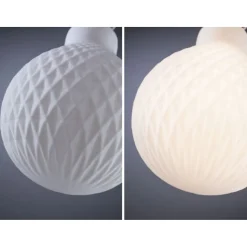 LED-filamenttilamppu Paulmann Lampion Globe, G125, E27, 400lm, 4.3W, 3000K, himmennettävä, valkoinen kenno