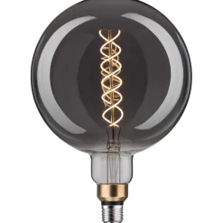 LED-filamenttilamppu Paulmann 1879 Edition BigGlobe, E27, 200lm, 7W, 1800K, himmennettävä, savulasi