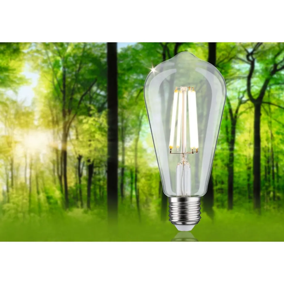 LED-filamenttilamppu Paulmann Eco-Line Corn, ST64, E27, 840lm, 4W, 4000K, kirkas