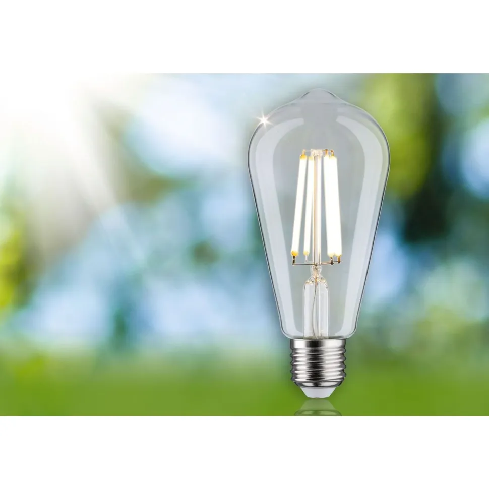 LED-filamenttilamppu Paulmann Eco-Line Corn, ST64, E27, 840lm, 4W, 4000K, kirkas