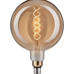 LED-filamenttilamppu Paulmann 1879 Edition BigGlobe, E27, 400lm, 7W, 1800K, himmennettävä, kulta