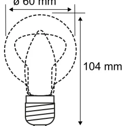 LED-filamenttilamppu Paulmann Pear, E27, 470lm, 6W, 1700K, himmennettävä, kulta