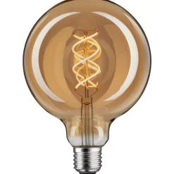 LED-filamenttilamppu Paulmann 1879 Edition Globe, G125, E27, 230lm, 4W, 1800K, himmennettävä, kulta