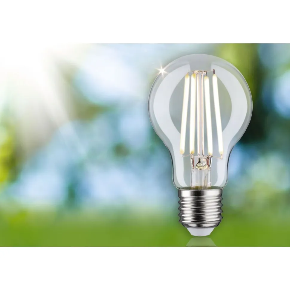 LED-filamenttilamppu Paulmann Eco-Line Pear, E27, 525lm, 2.5W, 4000K, kirkas