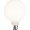 LED-filamenttilamppu Paulmann Lampion Globe, G125, E27, 400lm, 4.3W, 3000K, himmennettävä, valkoinen