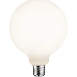 LED-filamenttilamppu Paulmann Lampion Globe, G125, E27, 400lm, 4.3W, 3000K, himmennettävä, valkoinen