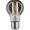 LED-filamenttilamppu Paulmann 1879 Edition Pear, E27, 350lm, 7.5W, 1800K, himmennettävä, savulasi