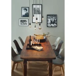LED-filamenttilamppu Paulmann 1879 Edition Pear, E27, 350lm, 7.5W, 1800K, himmennettävä, savulasi