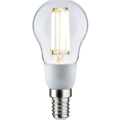LED-filamenttilamppu Paulmann Eco-Line Drop, E14, 100mm, 525lm, 2.5W, 3000K, kirkas