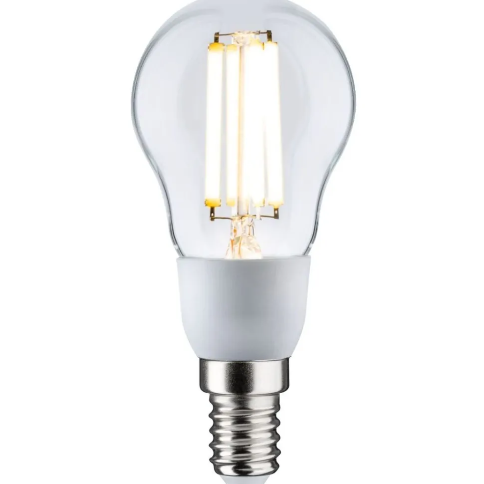 LED-filamenttilamppu Paulmann Eco-Line Drop, E14, 100mm, 525lm, 2.5W, 3000K, kirkas