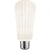 LED-filamenttilamppu Paulmann Lampion Corn, ST64, E27, 400lm, 4.3W, 3000K, himmennettävä, valkoinen